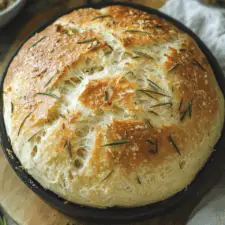 Rustic Parmesan Rosemary Bread – A Simple Homemade Delight-image