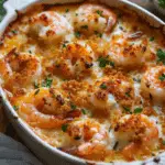 Cheesy Shrimp Bake: A Comforting Seafood Dish You’ll Love
