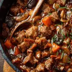 Hearty Beef & Mushroom Stew